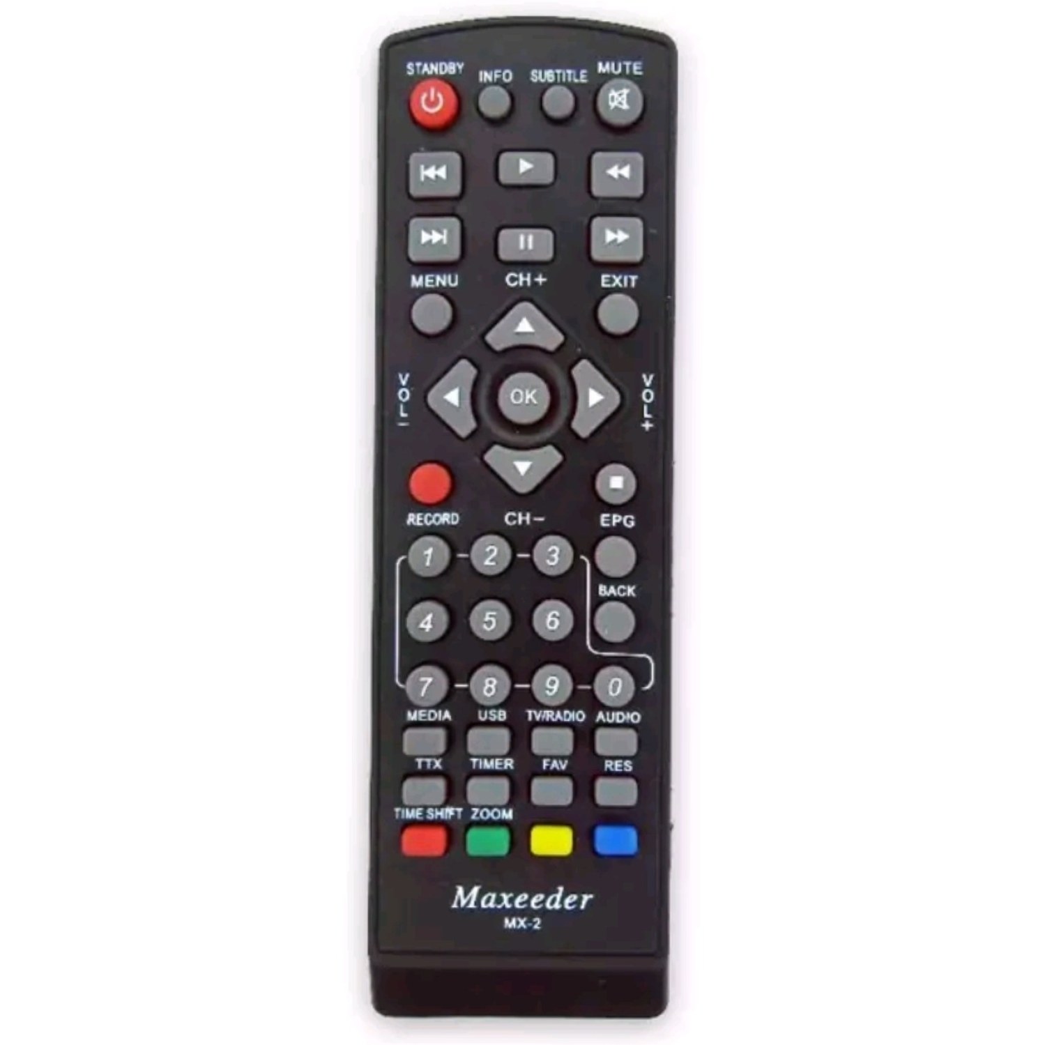 کنترل گیرنده مکسیدر MX2 کد 50017
