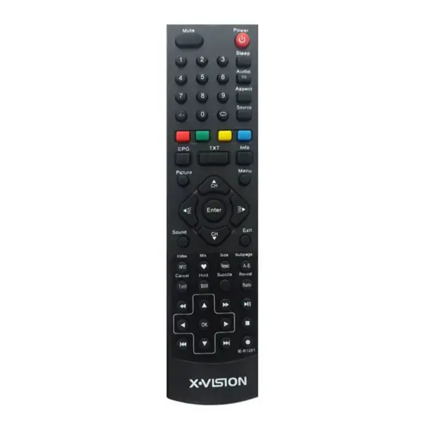 کنترل TV ایکس ویژن همه کاره R1281 کد 50099