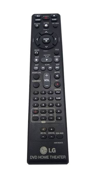 کنترل سینما خانگی ال جی کد 50053