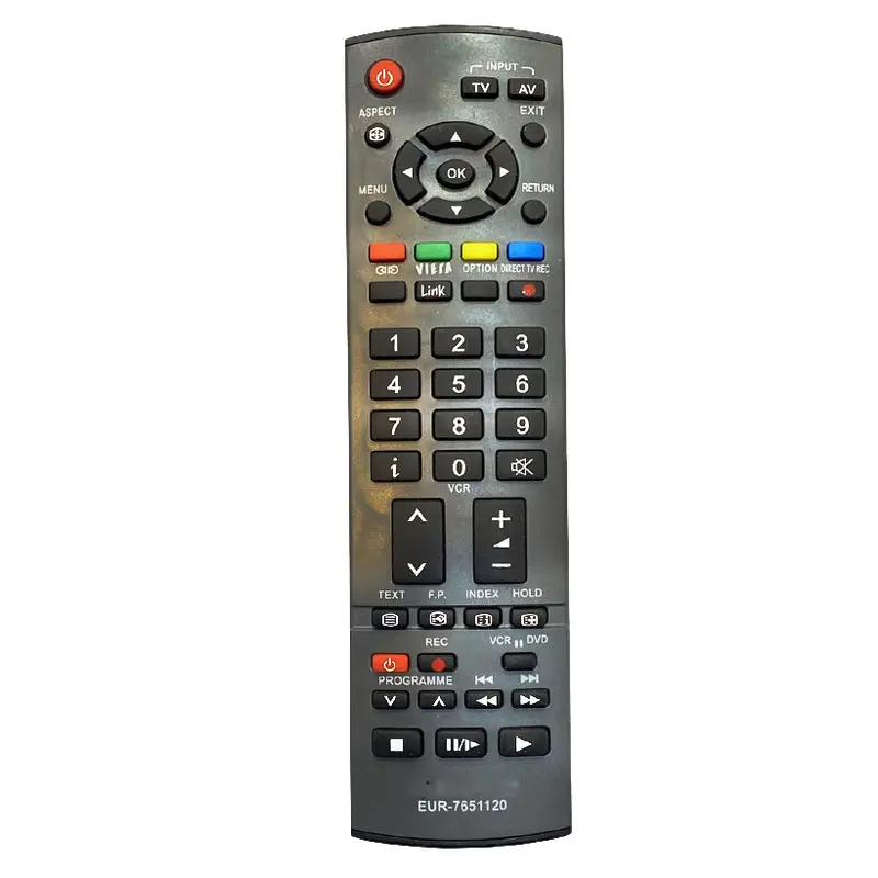 کنترل TV پاناسونیک دو رنگ کد 50070