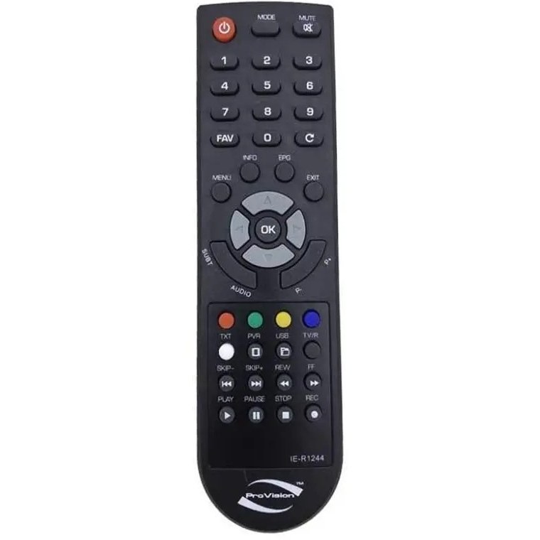 کنترل گیرنده پروویژن = اپتک = شاتل 2700 کد 50095