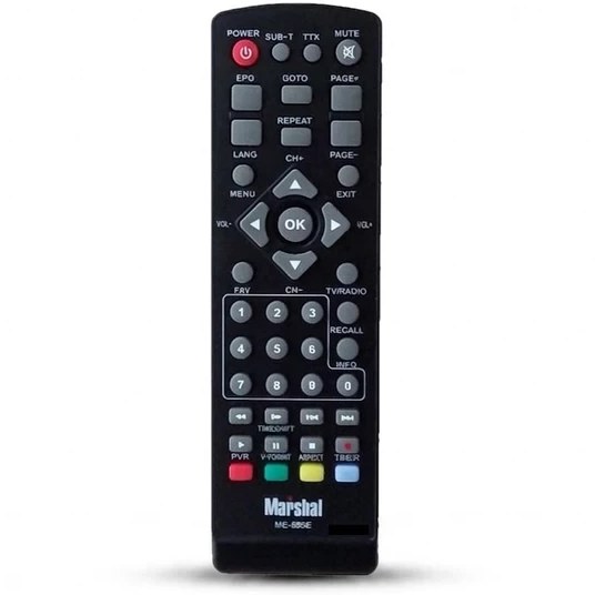 کنترل گیرنده مارشال 885 کد 5005