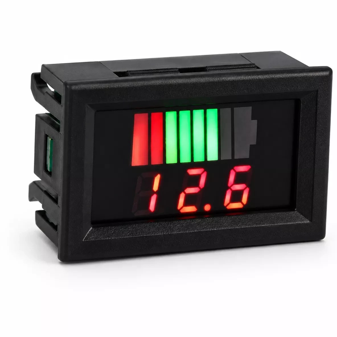نمایشگر سطح شارژ و ظرفیت باتری پنلی 12-48 ولت